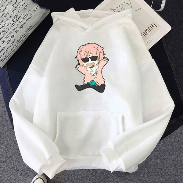 women's hoodies & sweatshirts yarichin club japan anime kawaii ayato yuri sweatshirt cute pink cartoon harajuku casual men/women hoody, Black
women's hoodies & sweatshirts yarichin club japan anime kawaii ayato yuri sweatshirt cute pink cartoon harajuku casual men/women hoody, Black