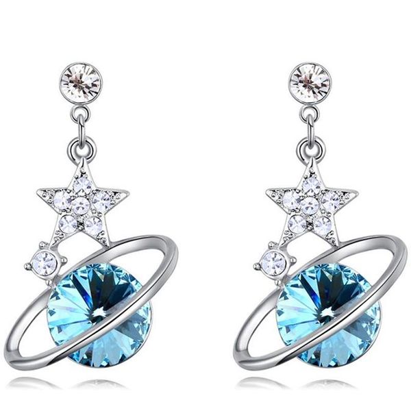 dangle & chandelier shdede austrian crystal drop earrings star moon fashion jewelry for women lover's xmas gift accessories -26865, Silver
dangle & chandelier shdede austrian crystal drop earrings star moon fashion jewelry for women lover's xmas gift accessories -26865, Silver