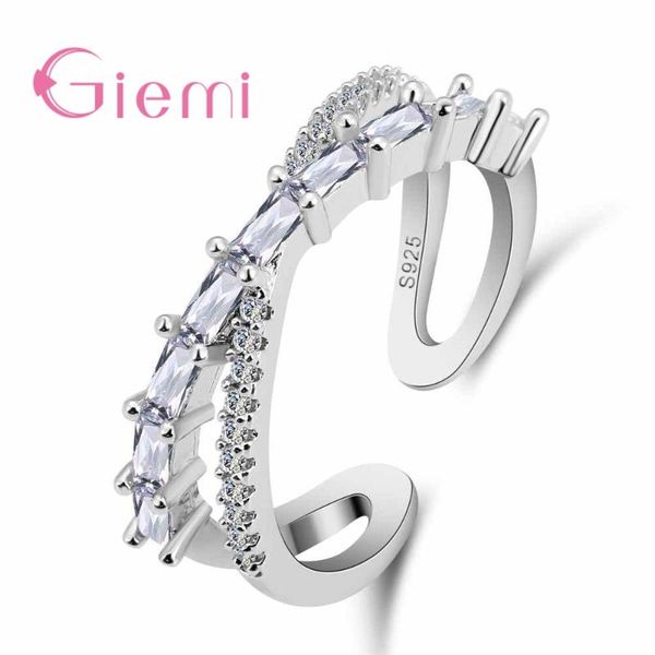 cluster rings 925 sterling silver cz cross letter x shape open for women handmade prevent allergy jewelry ring, Golden;silver 
cluster rings 925 sterling silver cz cross letter x shape open for women handmade prevent allergy jewelry ring, Golden;silver