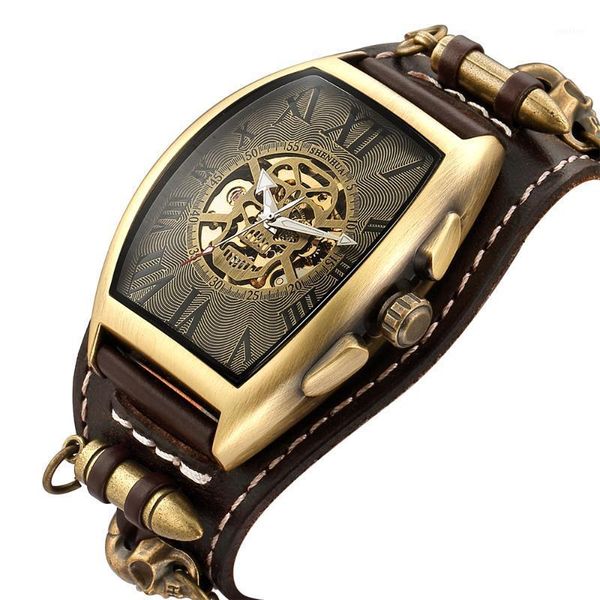 mechanical watch men shenhua retro bronze sport luxury brand leather skeleton automatic watches relogio masculino 2021 wristwatches, Slivery;brown
mechanical watch men shenhua retro bronze sport luxury brand leather skeleton automatic watches relogio masculino 2021 wristwatches, Slivery;brown