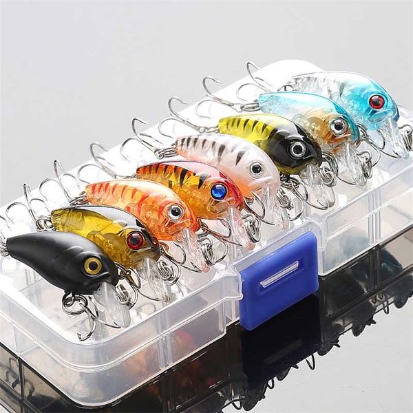 donql mixed colors fishing lure set 5/8pcs minnow baits kit wobbler crankbaits with box treble hooks fishing tackle hard bait 220207
donql mixed colors fishing lure set 5/8pcs minnow baits kit wobbler crankbaits with box treble hooks fishing tackle hard bait 220207