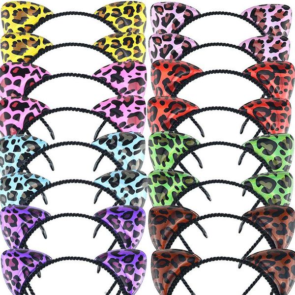 hair accessories women sponge leopard cat ear headband for girls band cosplay party, Slivery;white
hair accessories women sponge leopard cat ear headband for girls band cosplay party, Slivery;white