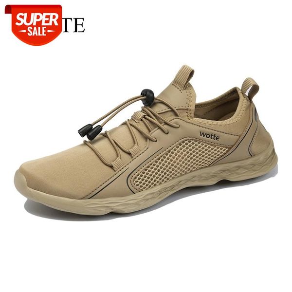 WOTTE Men Casual Shoes Mesh Breathable Lightweight Man Shoe Wide Big Size 40-50 With Holes Insole Quick Dry Footwear zapatillas #aS6G
WOTTE Men Casual Shoes Mesh Breathable Lightweight Man Shoe Wide Big Size 40-50 With Holes Insole Quick Dry Footwear zapatillas #aS6G