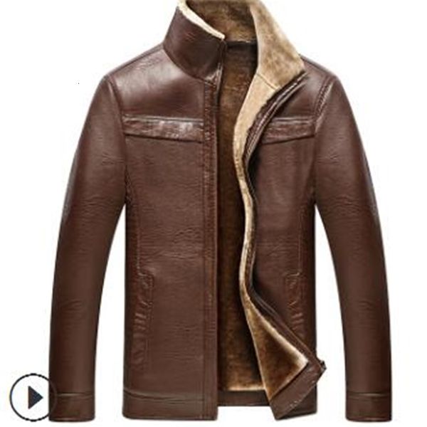 jacket for middle-aged and elderly men 667a, Tan;black 
jacket for middle-aged and elderly men 667a, Tan;black