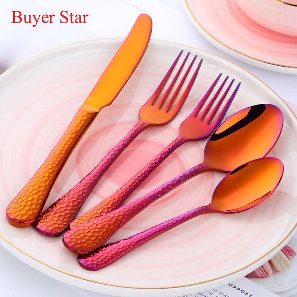 creative 5pcs western cutlery set dinner fork steak knife soup spoon coffee stainless steel flatware sets dinnerware for l
creative 5pcs western cutlery set dinner fork steak knife soup spoon coffee stainless steel flatware sets dinnerware for l
