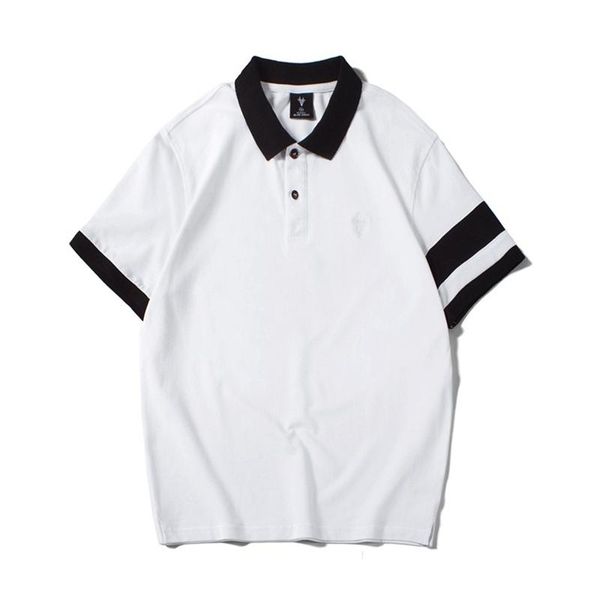men's polos japanese harajuku contrast collar t shirt for men urban mens streetwear striped short shorts sleeve cotton shirts, White;black
men's polos japanese harajuku contrast collar t shirt for men urban mens streetwear striped short shorts sleeve cotton shirts, White;black