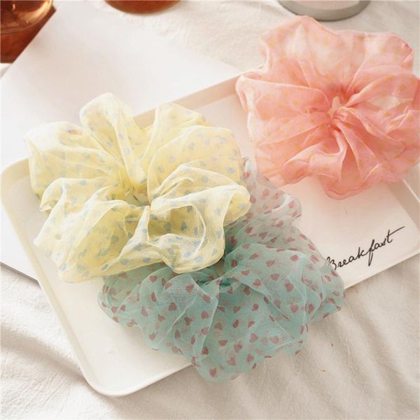 hair accessories sweet thin yarn scrunchies band for women love heart printed intestine circle ring summer headdress ponytail jewelry
hair accessories sweet thin yarn scrunchies band for women love heart printed intestine circle ring summer headdress ponytail jewelry