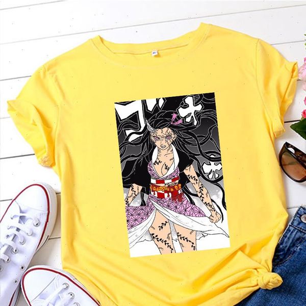 hipster beautifu yellow harajuku t shirt pretty slayer kimetsu no yaib retro vestidos leisure casual tshirt oversize women, White
hipster beautifu yellow harajuku t shirt pretty slayer kimetsu no yaib retro vestidos leisure casual tshirt oversize women, White