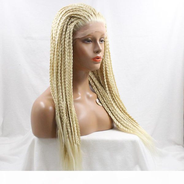 selling twist braided wig synthetic hair glueless lace front wigs blonde hair color long natural straight braided wigs with baby hair, Black
selling twist braided wig synthetic hair glueless lace front wigs blonde hair color long natural straight braided wigs with baby hair, Black