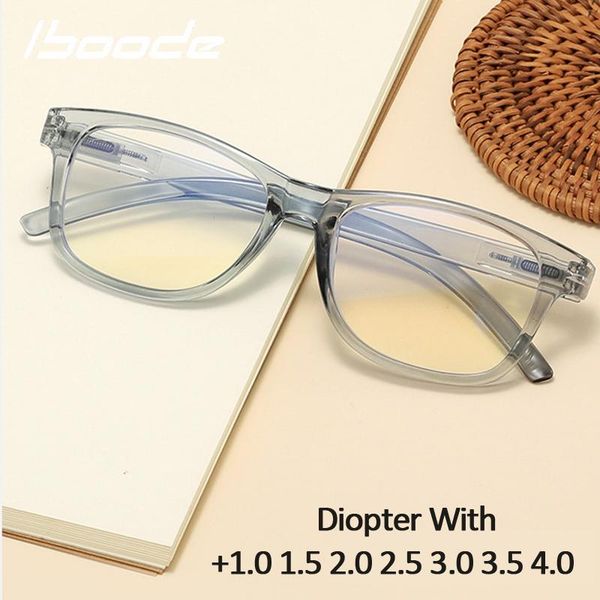 sunglasses iboode anti-blue light reading glasses men and women fashion square frame retro eyewear optical diopter +1.0-4.0 oculos, White;black
sunglasses iboode anti-blue light reading glasses men and women fashion square frame retro eyewear optical diopter +1.0-4.0 oculos, White;black