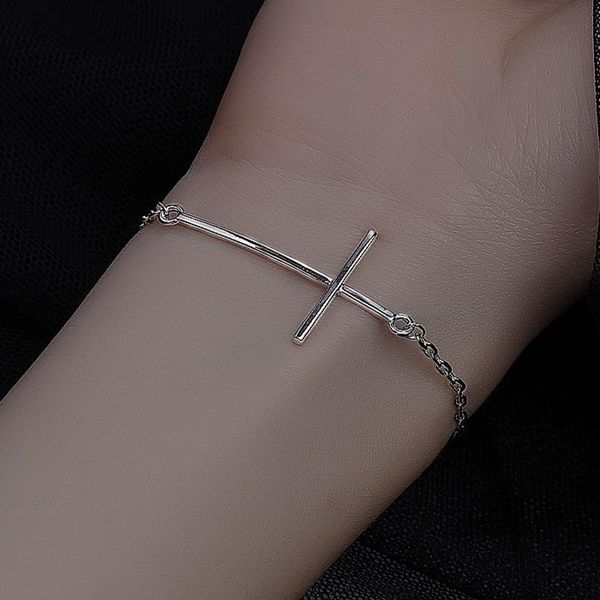 charm bracelets bracelet letter circle ot buckle geometric for women hip-hop retro cross jewelry pulseras mujer, Golden;silver
charm bracelets bracelet letter circle ot buckle geometric for women hip-hop retro cross jewelry pulseras mujer, Golden;silver