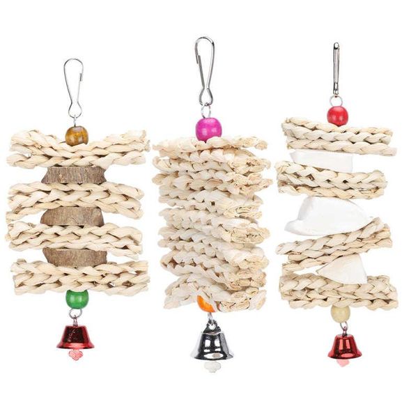 other bird supplies toy for parrot parrots chewing corn husk pepper wood cuttlefish bone string cage hanging biting brain
other bird supplies toy for parrot parrots chewing corn husk pepper wood cuttlefish bone string cage hanging biting brain