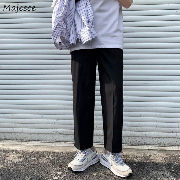 men's pants plus size 3xl casual men loose straight ankle-length chic handsome student high waist korean fashion streetwear all-match, Black
men's pants plus size 3xl casual men loose straight ankle-length chic handsome student high waist korean fashion streetwear all-match, Black