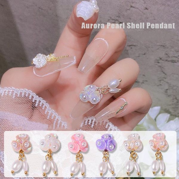 nail art decorations misscheering 5 pcs/bag aurora flower stickers for diy decoration fashion pearl pendant nails accessories manicure, Silver;gold
nail art decorations misscheering 5 pcs/bag aurora flower stickers for diy decoration fashion pearl pendant nails accessories manicure, Silver;gold