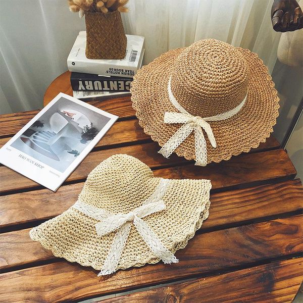 wide brim hats 2021 summer beach hat female korean style wild sun seaside travel straw sunscreen face outside cutesun for women, Blue;gray
wide brim hats 2021 summer beach hat female korean style wild sun seaside travel straw sunscreen face outside cutesun for women, Blue;gray