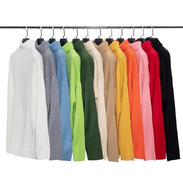men's sweaters regular fit turtleneck pullover sweater classic brand fashion all-match solid color male loose knitwear, White;black
men's sweaters regular fit turtleneck pullover sweater classic brand fashion all-match solid color male loose knitwear, White;black