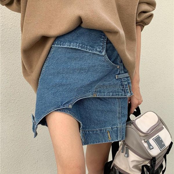 skirts stylish irregular denim womens summer autumn high waist jeans plus size mini skirt faldas mujer jupe, Black
skirts stylish irregular denim womens summer autumn high waist jeans plus size mini skirt faldas mujer jupe, Black