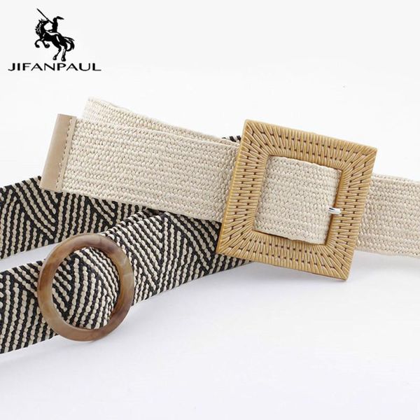 belts jifanpaul fake straw wide for women vintage boho braided waist belt summer solid female round smooth buckle, Black;brown
belts jifanpaul fake straw wide for women vintage boho braided waist belt summer solid female round smooth buckle, Black;brown