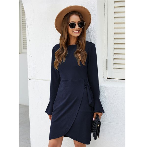 selling product knitwear for autumn and winter solid color dress in stock wholesale, Black;gray
selling product knitwear for autumn and winter solid color dress in stock wholesale, Black;gray