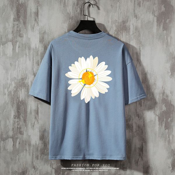 2021 new harajuku daisy flower print tshirts casual streetwear short sleeve tees men hip hop fashion summer t shirts male 6qle, White;black
2021 new harajuku daisy flower print tshirts casual streetwear short sleeve tees men hip hop fashion summer t shirts male 6qle, White;black