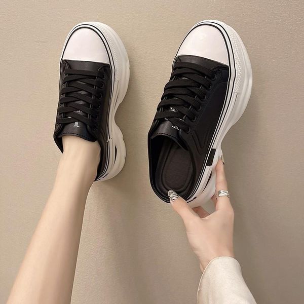 slippers women's flip flops 2021 the casual shoessolid color round head comfortable platform shoes female shallow, Black
slippers women's flip flops 2021 the casual shoessolid color round head comfortable platform shoes female shallow, Black