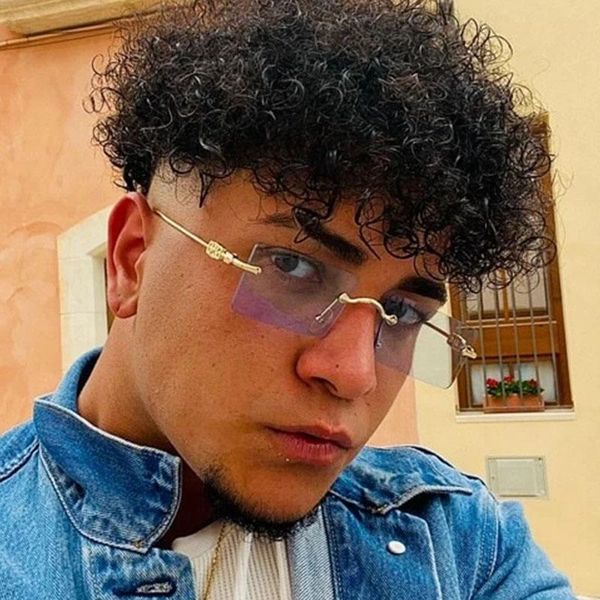 sunglasses metal frame fashion rimless women vintage transparent square glasses oversized shade driver sun male eyewear, White;black
sunglasses metal frame fashion rimless women vintage transparent square glasses oversized shade driver sun male eyewear, White;black