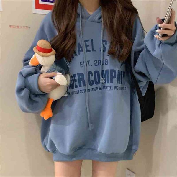 kawaii oversized hoodies women letter print plus velvet hooded sweatshirt korean style ulzzang loose pullover hoodie streetwear, Black
kawaii oversized hoodies women letter print plus velvet hooded sweatshirt korean style ulzzang loose pullover hoodie streetwear, Black