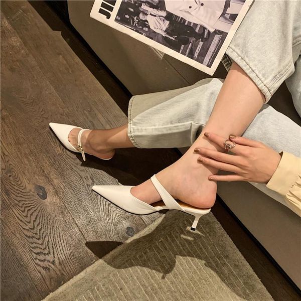 slippers elegant women high heels sandals pointed tow rhinestone flower slip on mules black/white fashion summer party pumps
slippers elegant women high heels sandals pointed tow rhinestone flower slip on mules black/white fashion summer party pumps