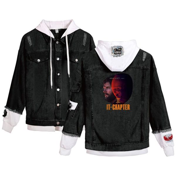 men's jackets it-chapter 2 denim hoody men/women 2021 fashion harajuku casual sweatshirt coat, Black;brown
men's jackets it-chapter 2 denim hoody men/women 2021 fashion harajuku casual sweatshirt coat, Black;brown