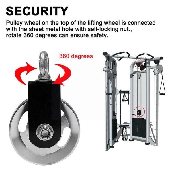 accessories fitness pulley bearing lifting mute alloy metal round drop-down u-shaped hanging aluminum wheels high q3d6
accessories fitness pulley bearing lifting mute alloy metal round drop-down u-shaped hanging aluminum wheels high q3d6