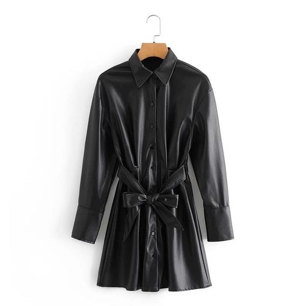 women long faux leather leather high waist long women's european and american casual simple mid-dress coat jackets 2021, Black
women long faux leather leather high waist long women's european and american casual simple mid-dress coat jackets 2021, Black