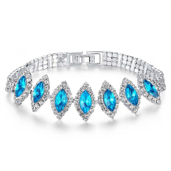vintage charms korean style gold-plated blue crystal bracelet for women bijoux femme chain buckle bracelet is easy to wear q0717, Black
vintage charms korean style gold-plated blue crystal bracelet for women bijoux femme chain buckle bracelet is easy to wear q0717, Black