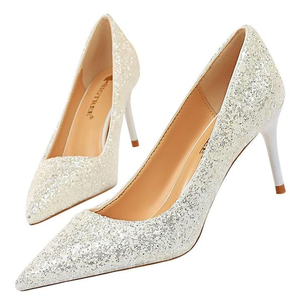 dress shoes 2021 women 7cm 9.5cm high heels glitter scarpins low pumps plus size 43 stiletto wedding bridal gold white valentine, Black
dress shoes 2021 women 7cm 9.5cm high heels glitter scarpins low pumps plus size 43 stiletto wedding bridal gold white valentine, Black