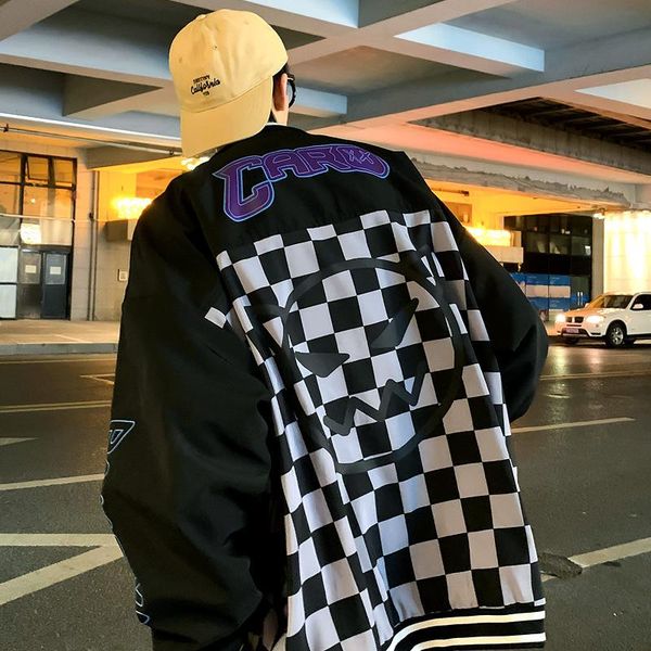 men's jackets harajuku baseball uniform jacket fall street fashion devil print windbreaker oversize coat ins hip-hop brand, Black;brown
men's jackets harajuku baseball uniform jacket fall street fashion devil print windbreaker oversize coat ins hip-hop brand, Black;brown