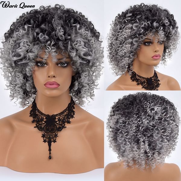 womens black gray wig ombre afro kinky curly wig synthetic short wigs for black women heat resistant with bangs fiber wigs
womens black gray wig ombre afro kinky curly wig synthetic short wigs for black women heat resistant with bangs fiber wigs