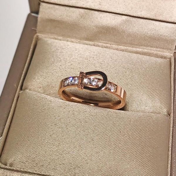 cluster rings yun ruo pave zircon crystal belt buckles ring rose gold color woman gift fashion titanium steel jewelry never fade drop, Golden;silver
cluster rings yun ruo pave zircon crystal belt buckles ring rose gold color woman gift fashion titanium steel jewelry never fade drop, Golden;silver