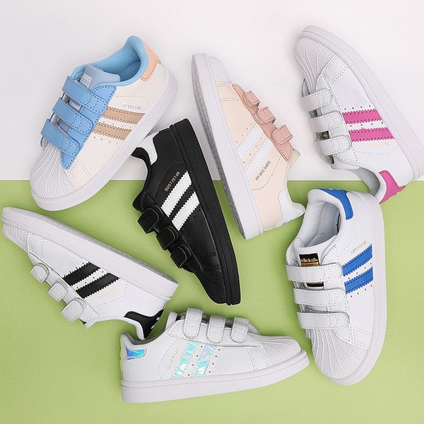 kids shoes superstars triple black white toddlers sneaker laser golden platform sports sneakers flat trainers children skateboarding shoe
kids shoes superstars triple black white toddlers sneaker laser golden platform sports sneakers flat trainers children skateboarding shoe