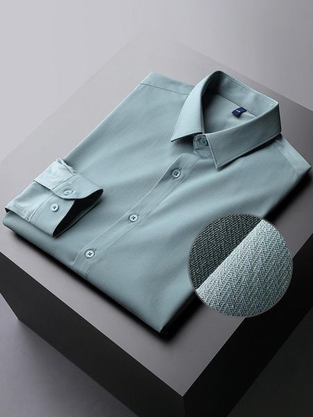 men's casual shirts 2021 spring summer men dress shirt fashion long sleeve slim business formal regular fit office camisa social mascul, White;black 
men's casual shirts 2021 spring summer men dress shirt fashion long sleeve slim business formal regular fit office camisa social mascul, White;black