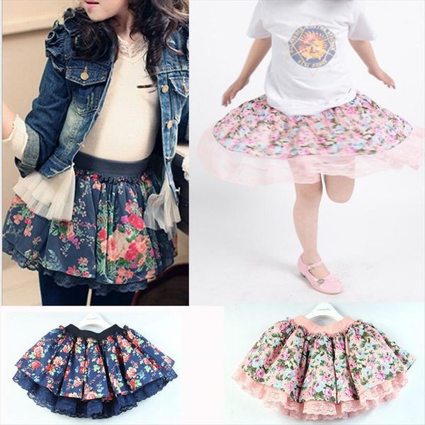 girls floral pattern cotton with women skirts lace kids birthday ball gown pleated skirt, Blue
girls floral pattern cotton with women skirts lace kids birthday ball gown pleated skirt, Blue