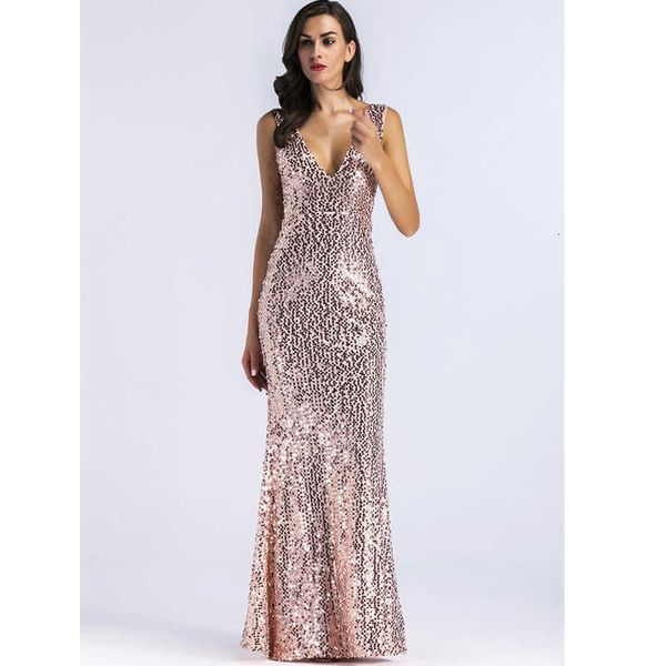 luxury evening party dresses 2021 v-neck sleevels bead sequin long skirt factory, Black
luxury evening party dresses 2021 v-neck sleevels bead sequin long skirt factory, Black
