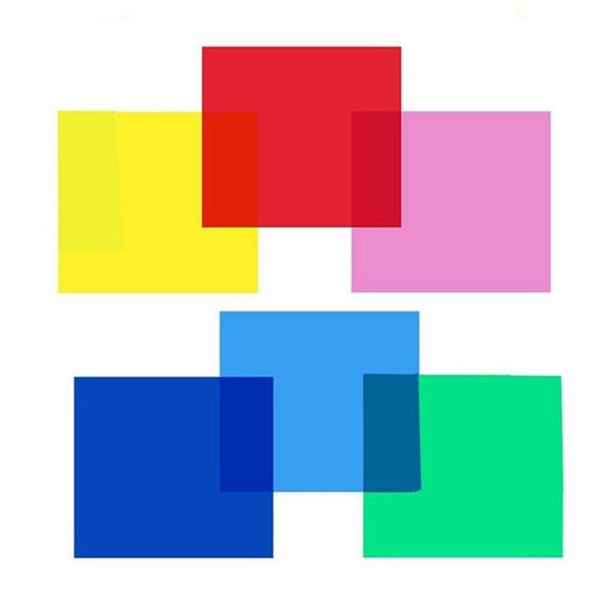 6 pieces gel filter transparent color film plastic sheets correction gel light filter, 9.9 by 8.9 inches, 6 colors
6 pieces gel filter transparent color film plastic sheets correction gel light filter, 9.9 by 8.9 inches, 6 colors
