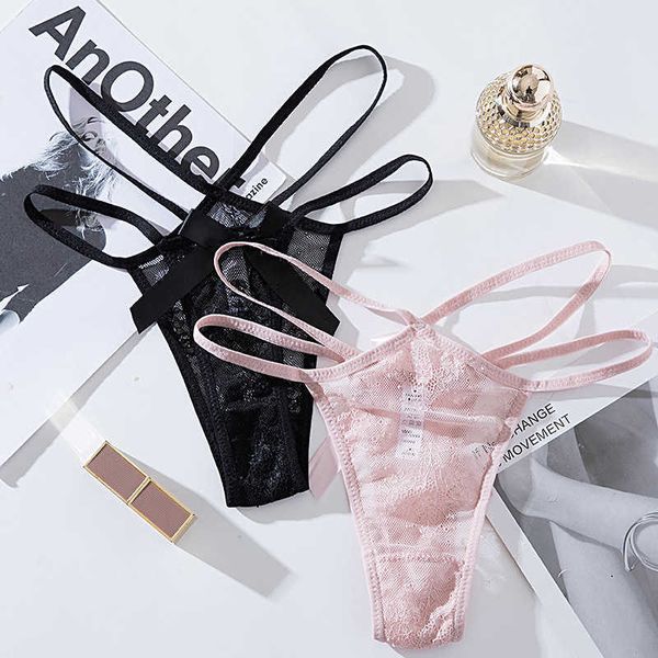 briefs panties lace hollow binding women's ultra thin mesh perspective up low waist tpants, Black;white
briefs panties lace hollow binding women's ultra thin mesh perspective up low waist tpants, Black;white