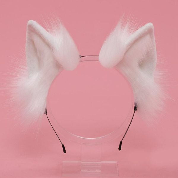 hair accessories simulation animal ears plush headdress cat tail cosplay suit headband net red, Slivery;white
hair accessories simulation animal ears plush headdress cat tail cosplay suit headband net red, Slivery;white