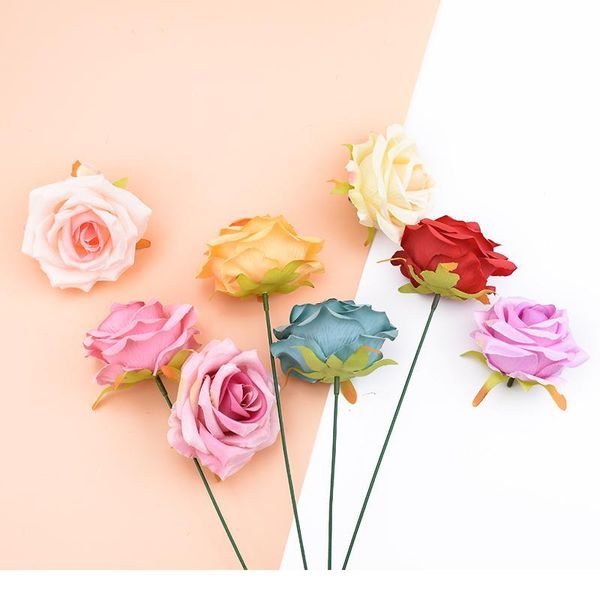 100pcs 8cm artificial roses decorative flowers wreaths wedding bridal decoration accessories candy box headwear home de jllilr
100pcs 8cm artificial roses decorative flowers wreaths wedding bridal decoration accessories candy box headwear home de jllilr