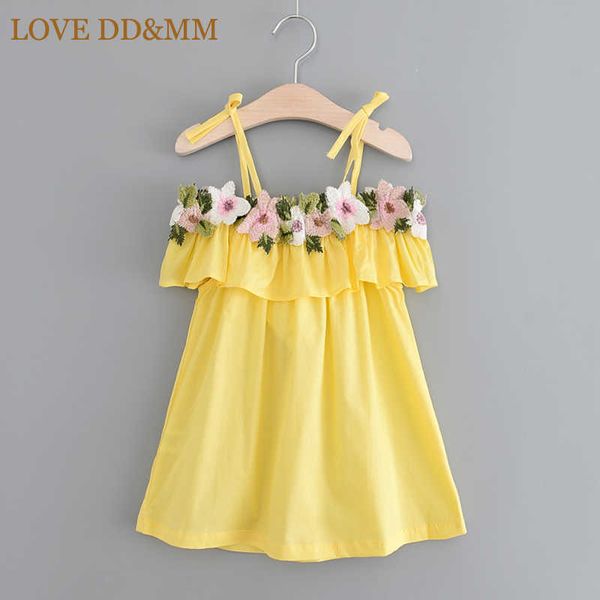 love dd&mm girls clothing dresses girls summer fashion sweet cotton collar embroidery flower harness dress 210715, Red;yellow
love dd&mm girls clothing dresses girls summer fashion sweet cotton collar embroidery flower harness dress 210715, Red;yellow