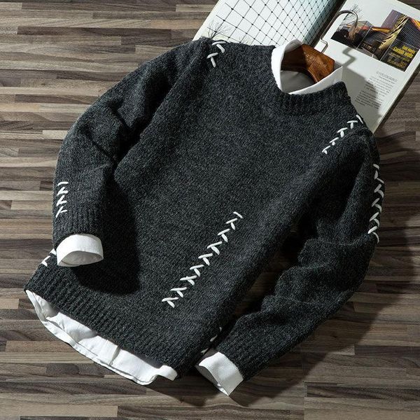 spring autumn mens sweater casual wool pullover jumper pullover fashion mens slim fit knitted shirt clothing, White;black
spring autumn mens sweater casual wool pullover jumper pullover fashion mens slim fit knitted shirt clothing, White;black