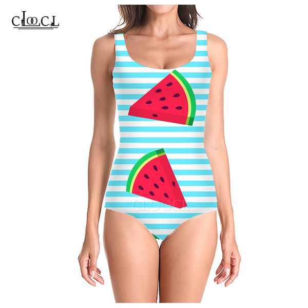 cloocl fruit cartoon watermelon 3d print summer sleeveless women swimsuit fashion casual swimsuits beach one piece swimwear, White;black
cloocl fruit cartoon watermelon 3d print summer sleeveless women swimsuit fashion casual swimsuits beach one piece swimwear, White;black