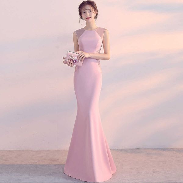 luxury evening dress 926# evening female banquet host slim and elegant 5-color party long style, Black;gray
luxury evening dress 926# evening female banquet host slim and elegant 5-color party long style, Black;gray