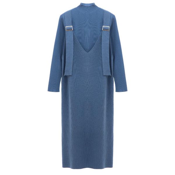 casual dresses bigger sizes couture long waistcoat two-piece suit sweater with knitted strap dress women outfit knitwear leisure good sale, Black;gray
casual dresses bigger sizes couture long waistcoat two-piece suit sweater with knitted strap dress women outfit knitwear leisure good sale, Black;gray