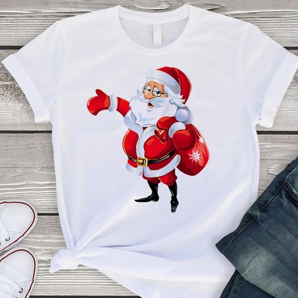 christmas clothes cute santa womens t shirt claus print harajuku fashion versatile breathable o neck short sleeve, White
christmas clothes cute santa womens t shirt claus print harajuku fashion versatile breathable o neck short sleeve, White
